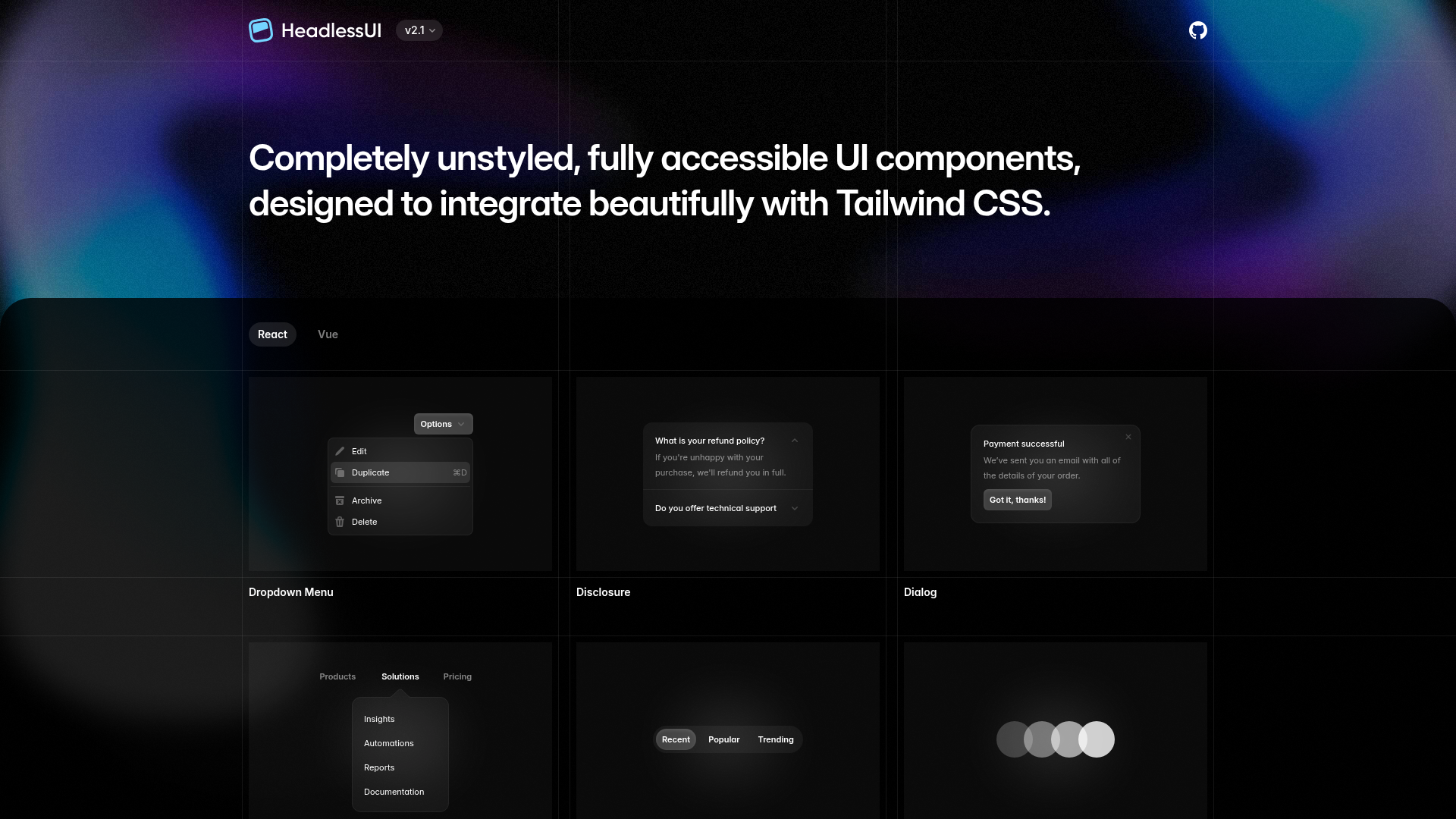 Headless UI