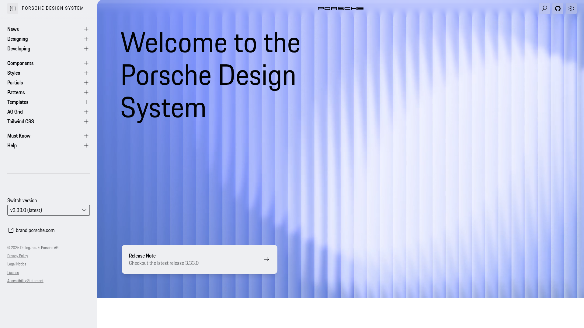 Porsche Design System