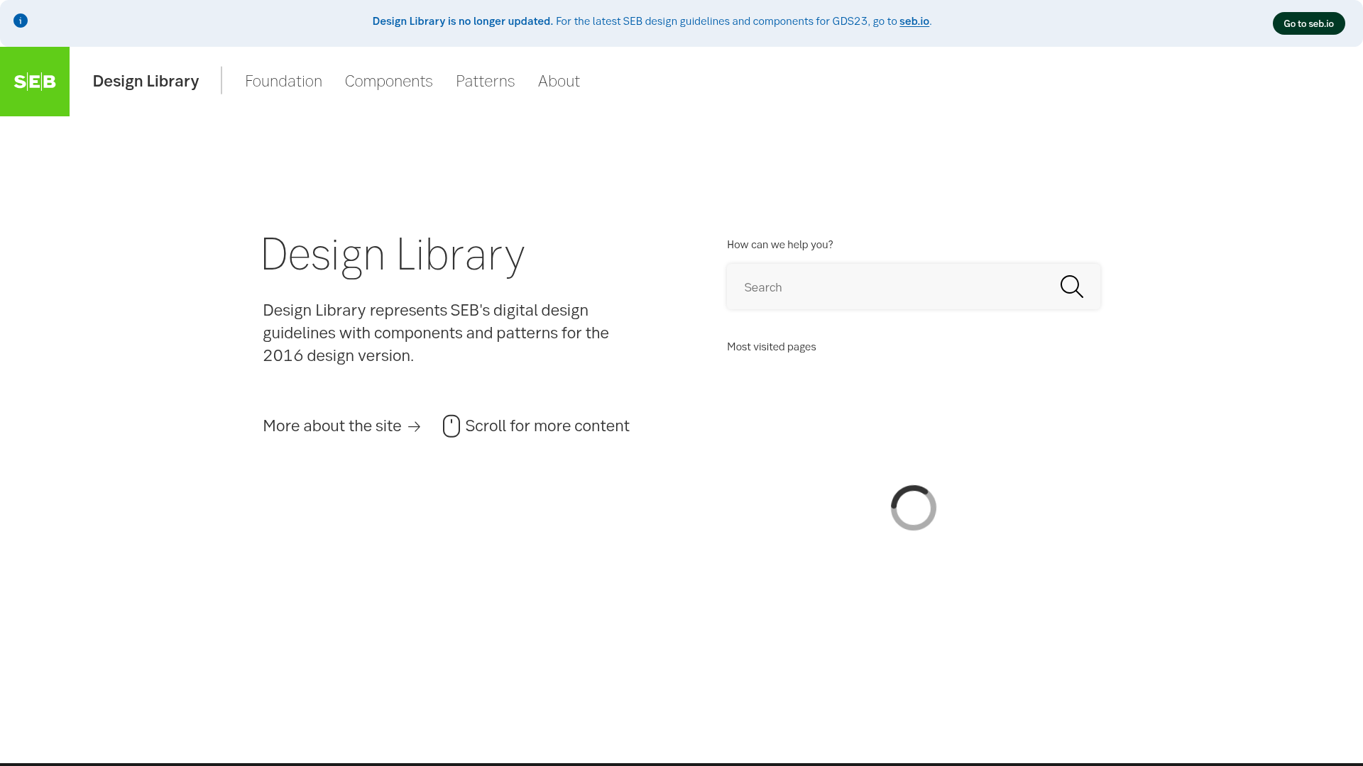 SEB Design Library