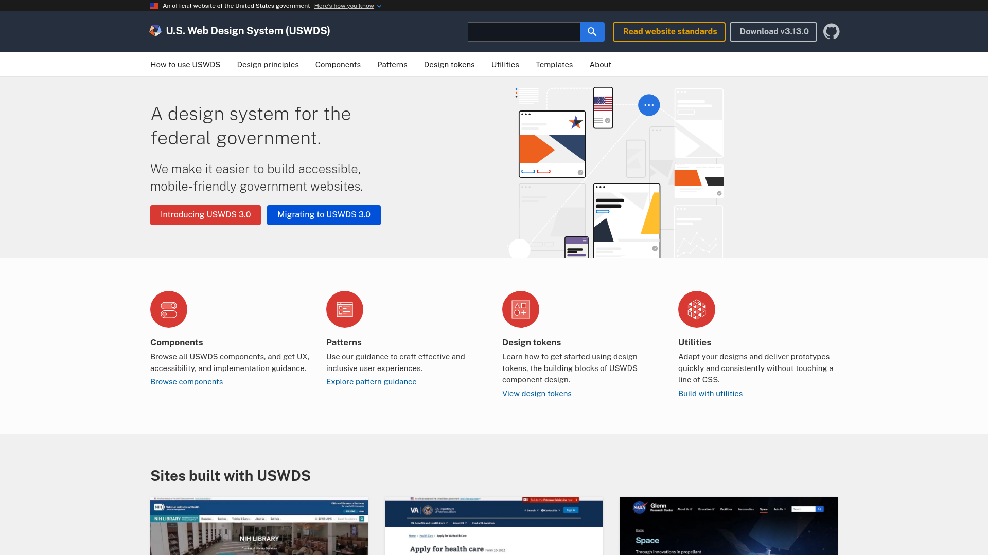 United States Web Design System