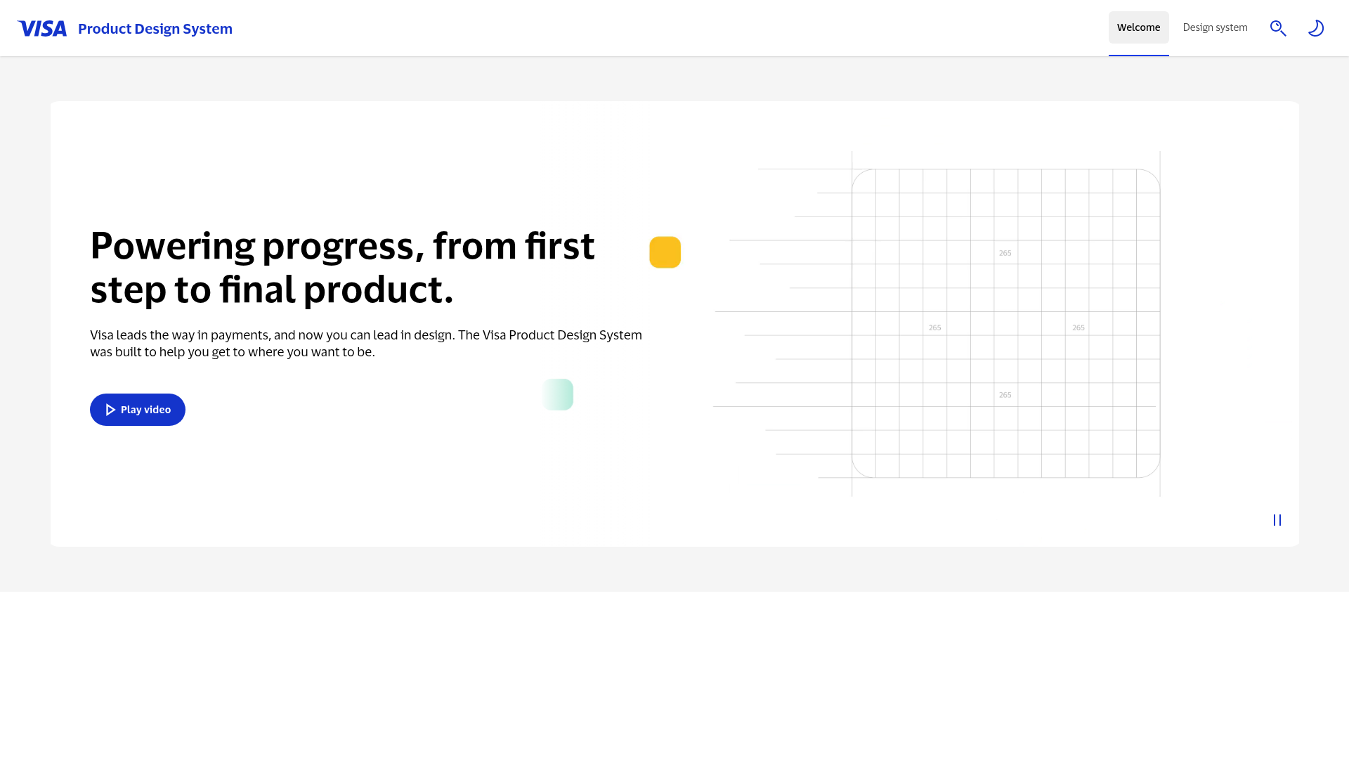 Visa Product Design System