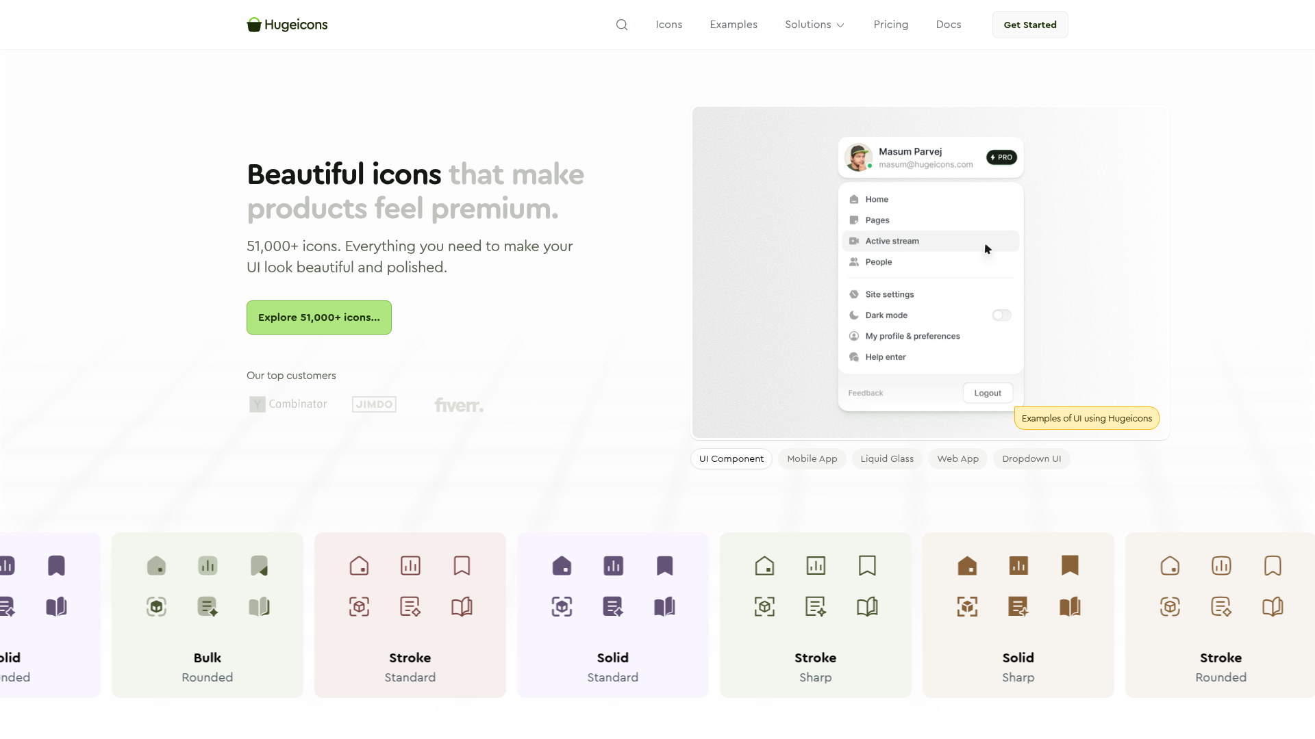 Huge Icons — a large consistent icon library