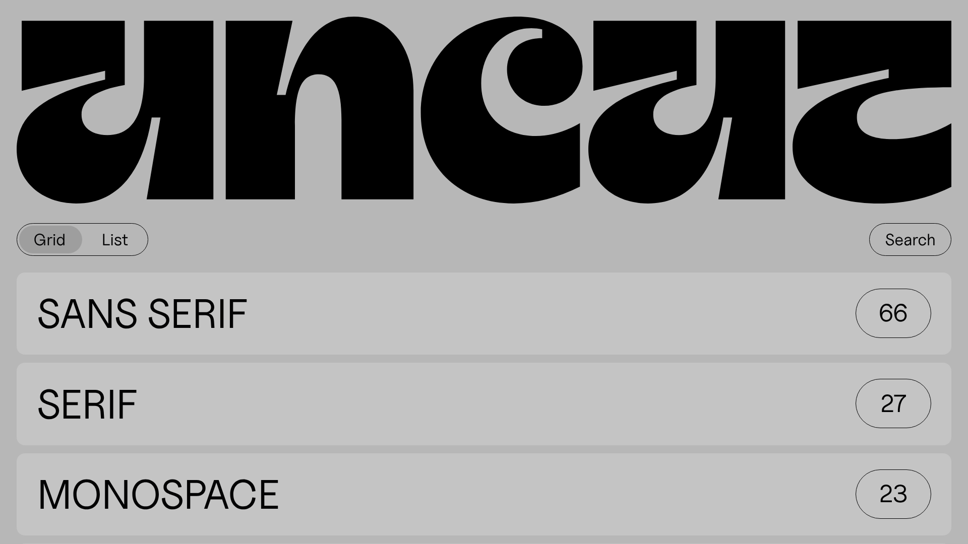 Uncut — free modern typefaces